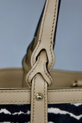 Gucci Calf Leather Tote Bag Zebra Pattern (Copy)