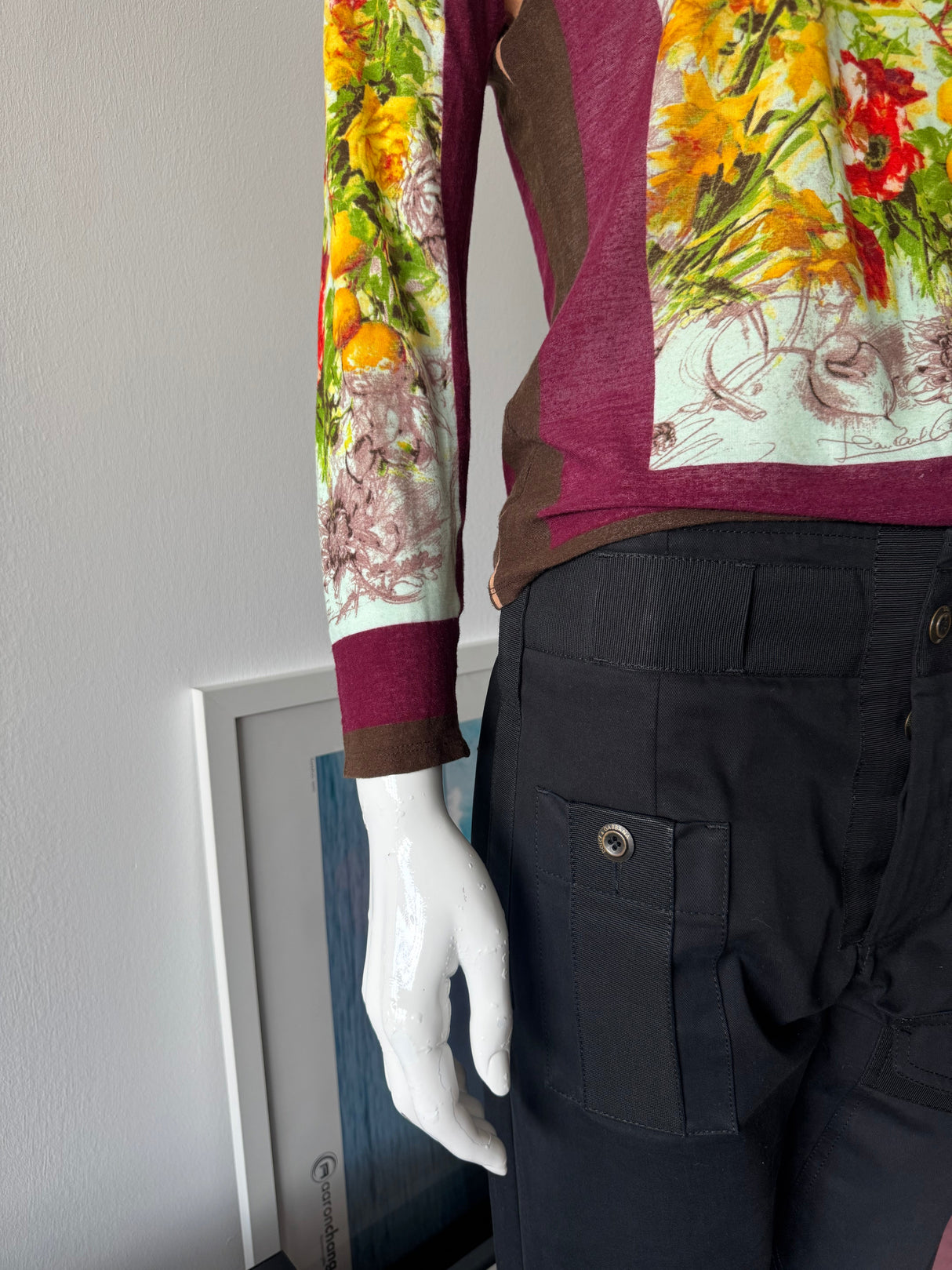 DOLCE & GABBANA Black Capri Pants