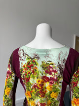 JEAN PAUL GAULTIER Fruit Print Long Sleeve Top