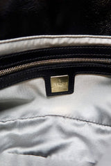#74 Fendi Baguette Black Beaded