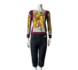 DOLCE & GABBANA Black Capri Pants