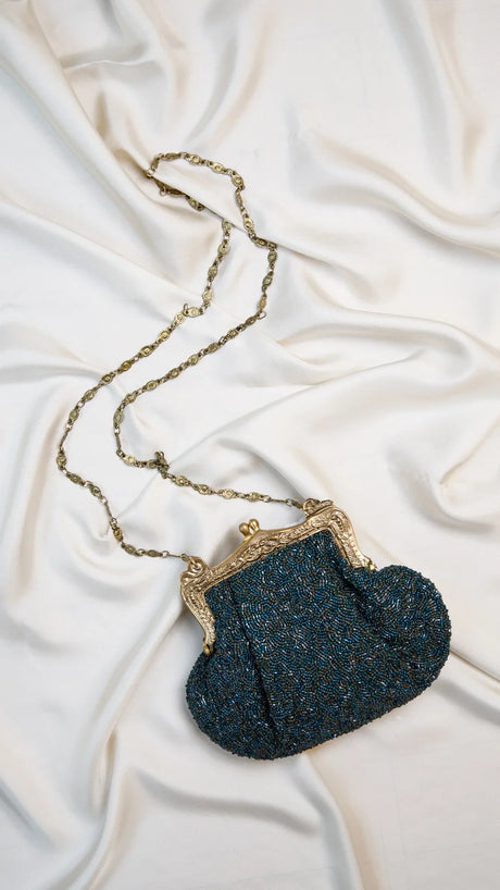 The Vintage New Yorker x ITES Fully Beaded Clutch