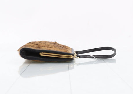 LOEWE Tiger Print Calf Hair Vanity Shoulder Bag