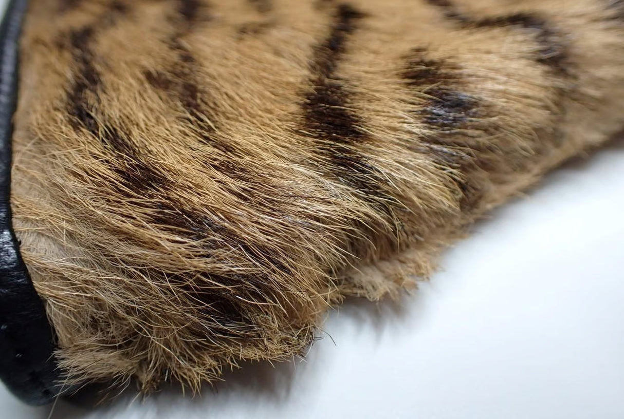 LOEWE Tiger Print Calf Hair Vanity Shoulder Bag