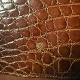Loewe Vintage Crocodile & Calfskin Clutch