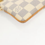 #46 Louis Vuitton Damier Azur Pochette Mira MM Accessory