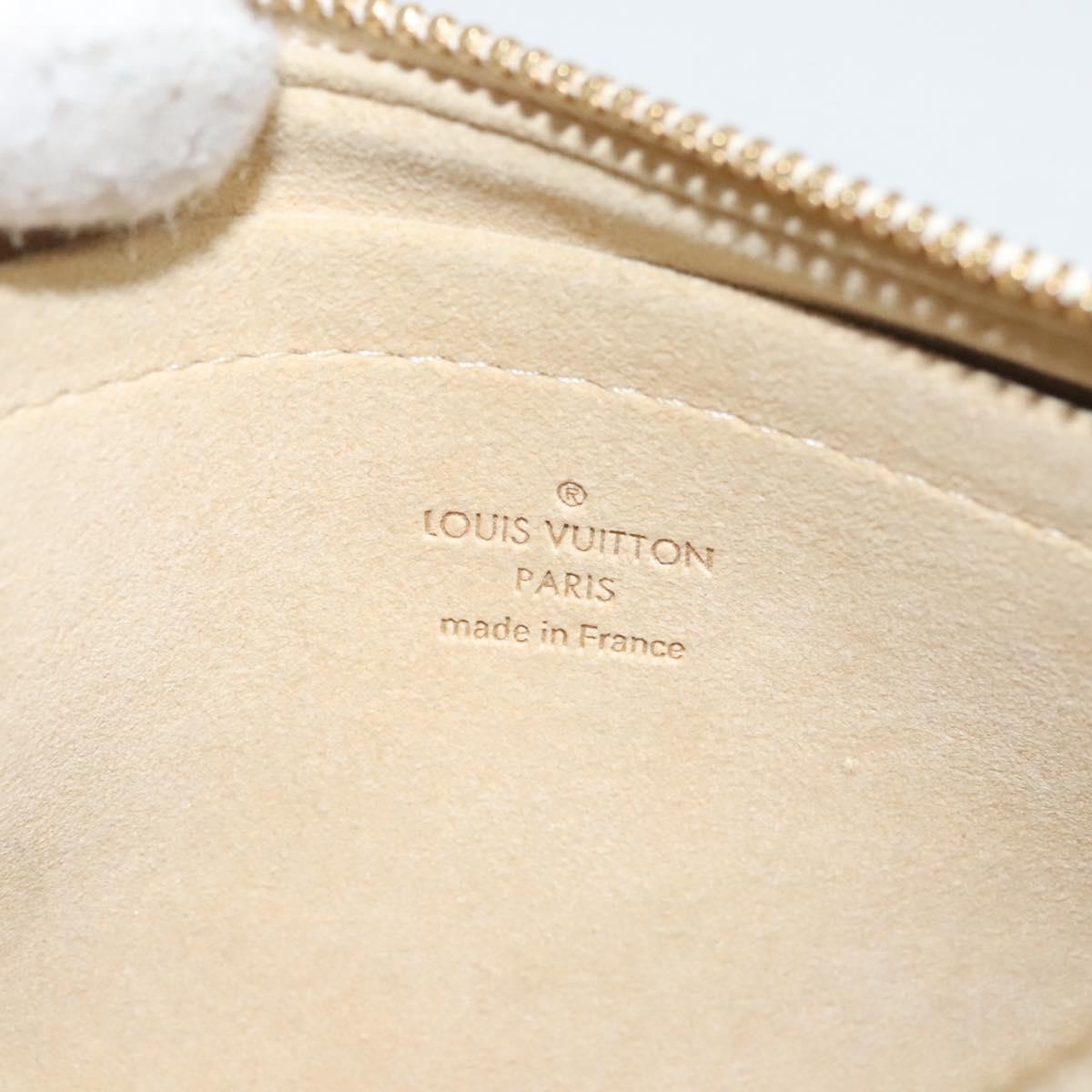 #46 Louis Vuitton Damier Azur Pochette Mira MM Accessory
