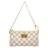 #46 Louis Vuitton Damier Azur Pochette Mira MM Accessory