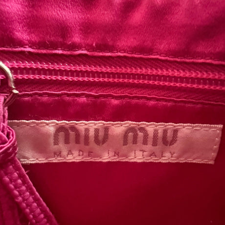 Miu Miu Vintage Satin Mini