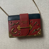 Prada Cahier Astrology Edition Brown super rare 2016 authentic stars and moon