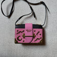 Prada Cahier Astrology Edition Pink authentic gold hardware shoulder bag 