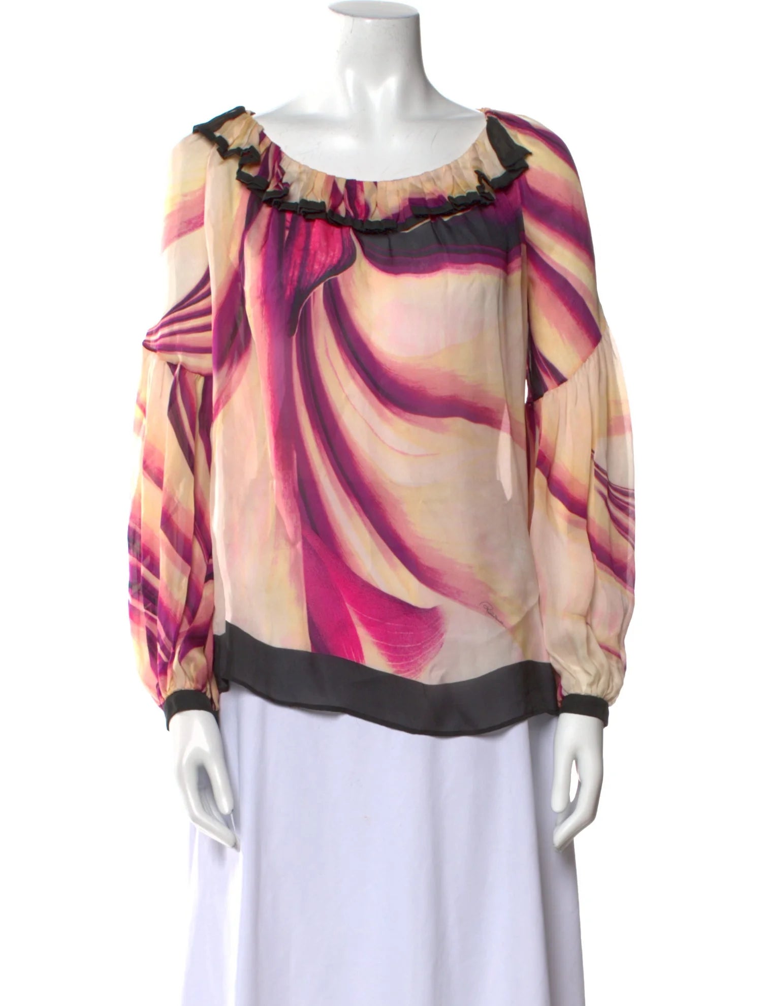 Roberto Cavalli Silk Blouse