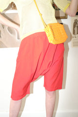 Comme Des Garcon drop crotch capris