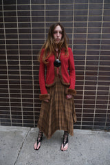 Bluemarine Mink Accented Sweater