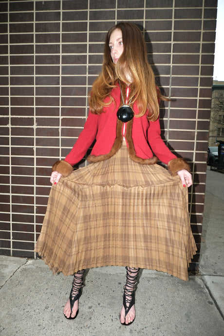Matsuda Pleated Skirt