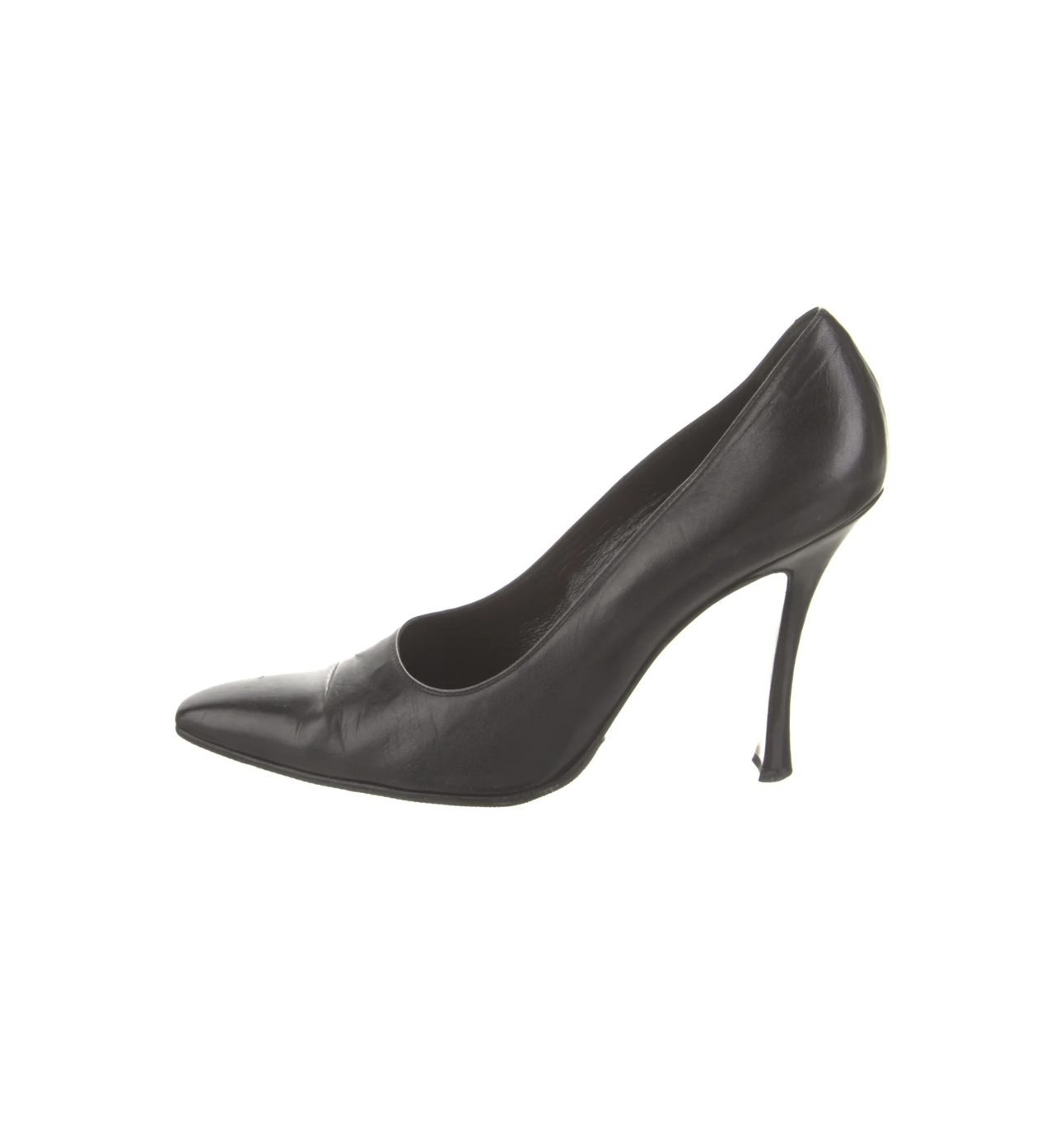 Christian Dior Black Leather Pumps