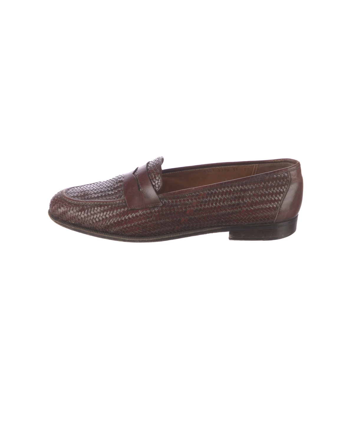 Salvatore Ferragamo Woven Loafers