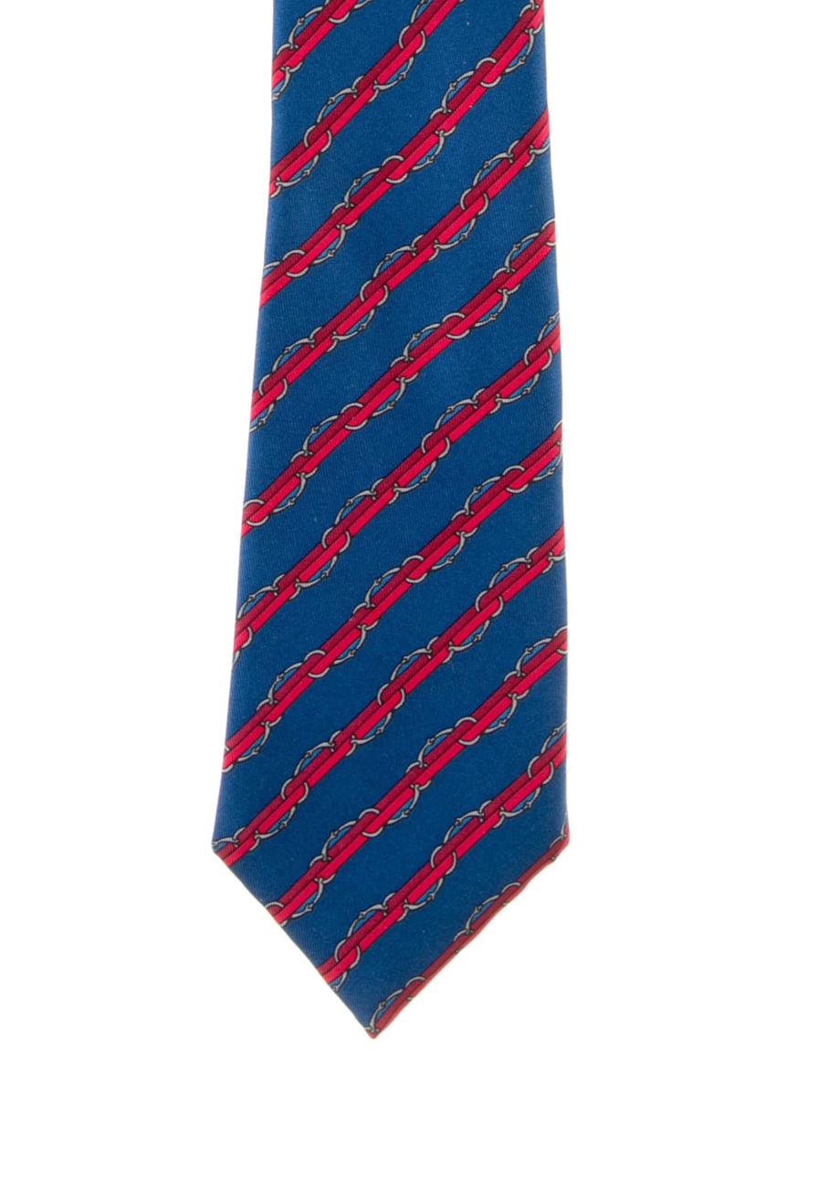 Hermes Stripped Tie