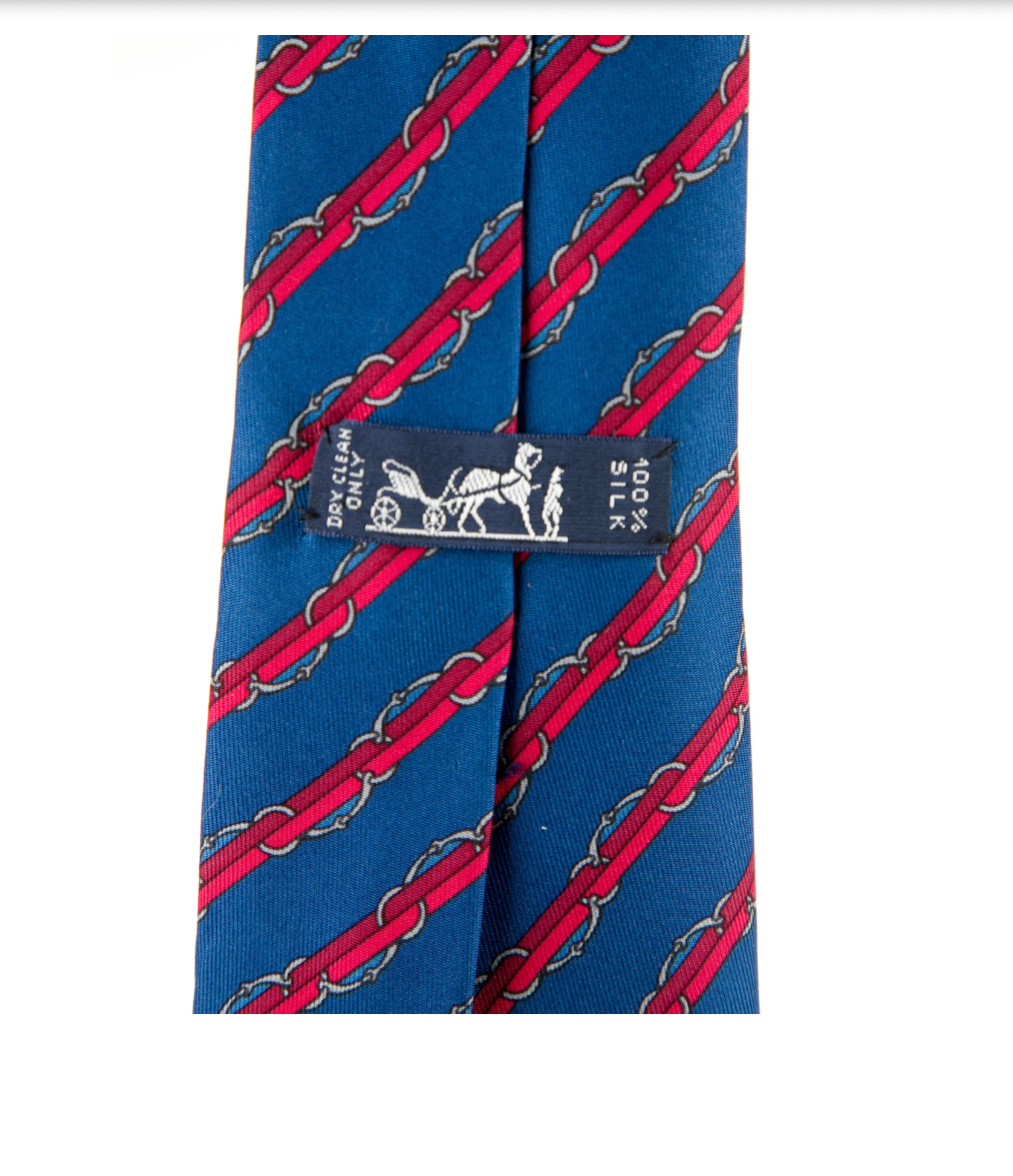 Hermes Stripped Tie