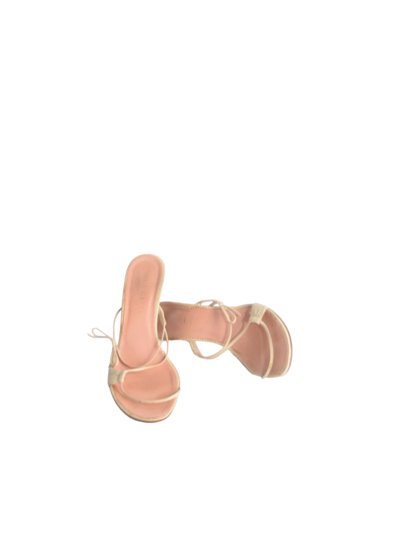 Gucci Nude Strappy Heels