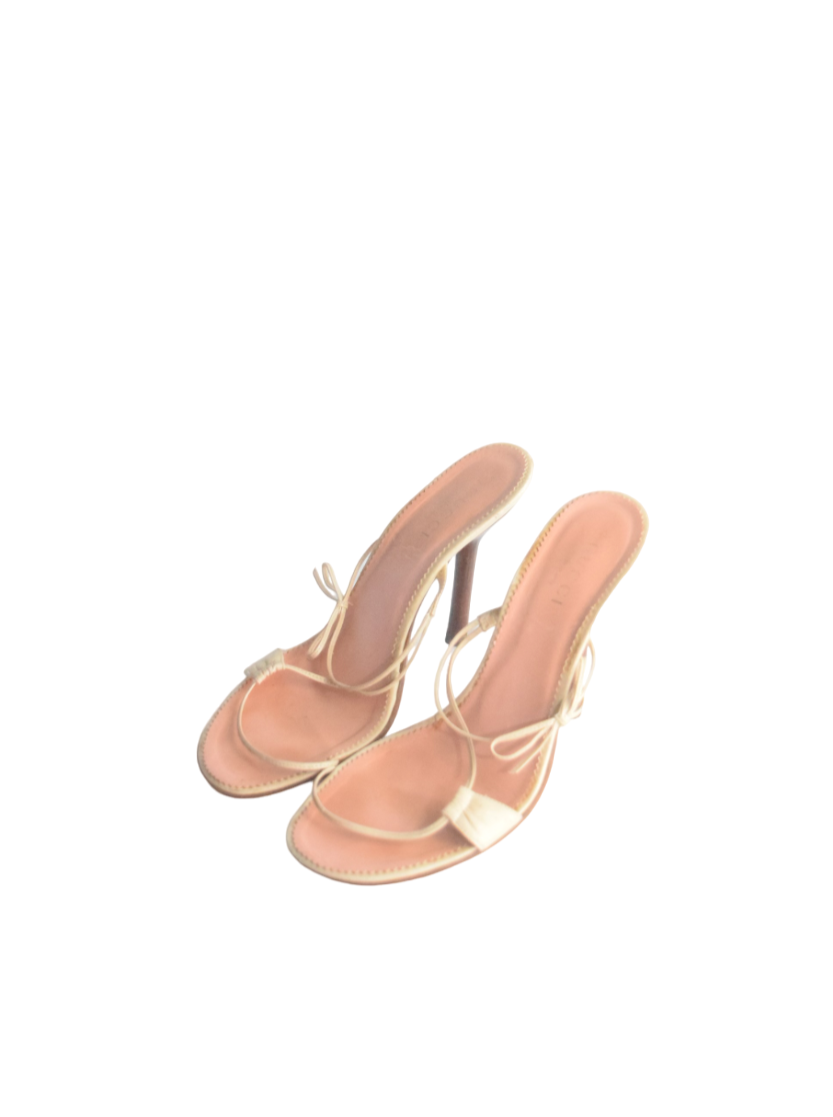 Gucci Nude Strappy Heels