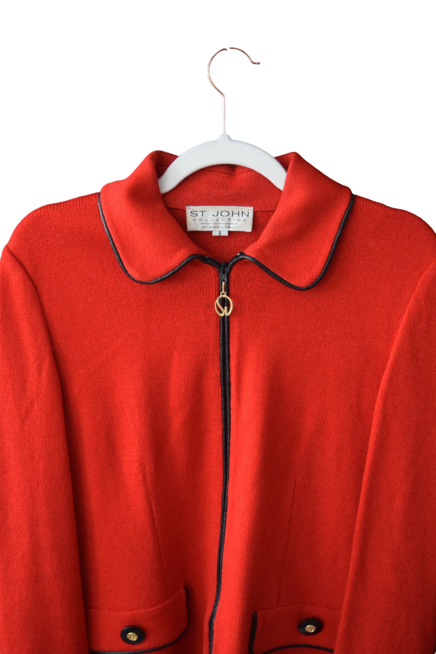 St. John Red Jacket