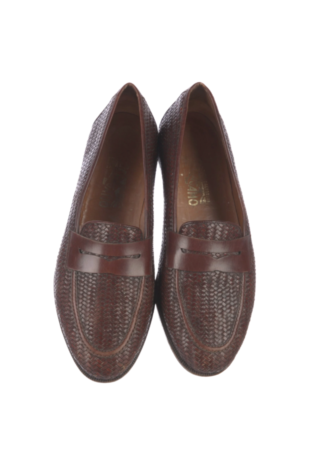 Salvatore Ferragamo Woven Loafers