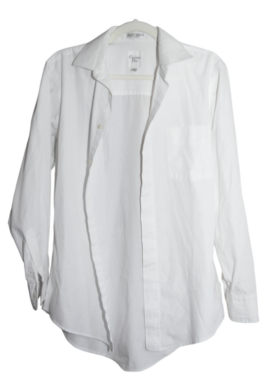 Christian Dior White Button Down