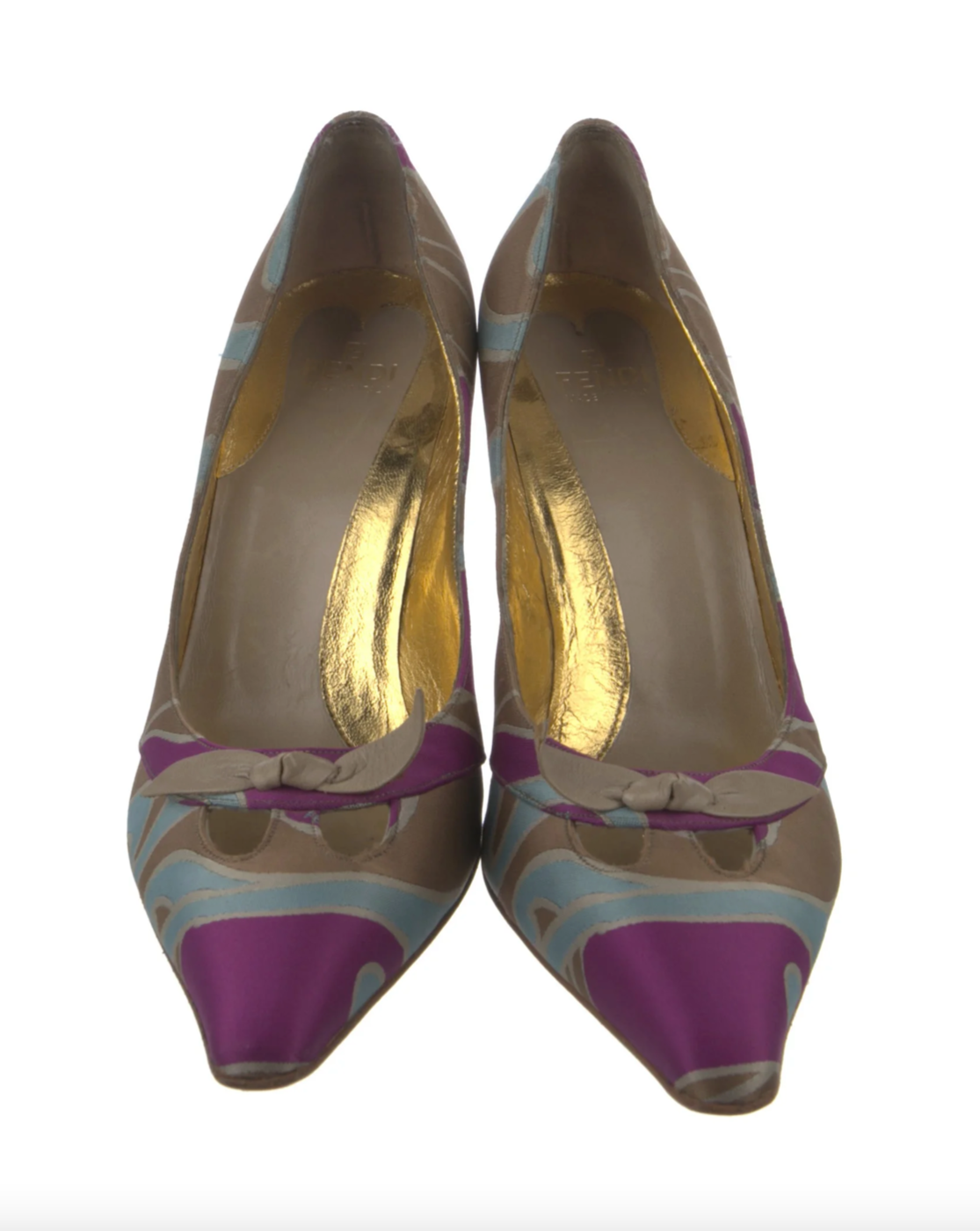 Fendi Abstract Heels