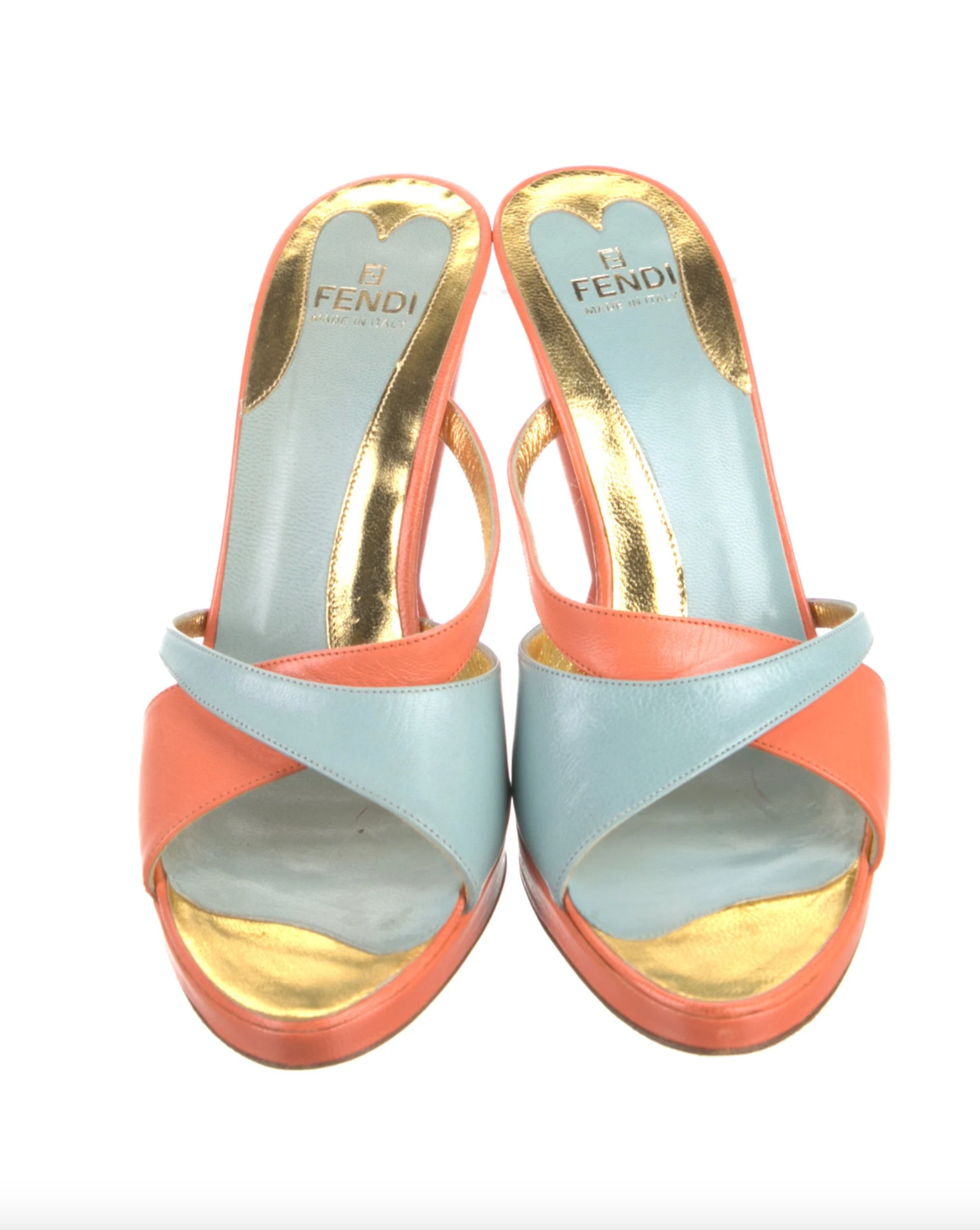 Fendi Art Deco Sandals