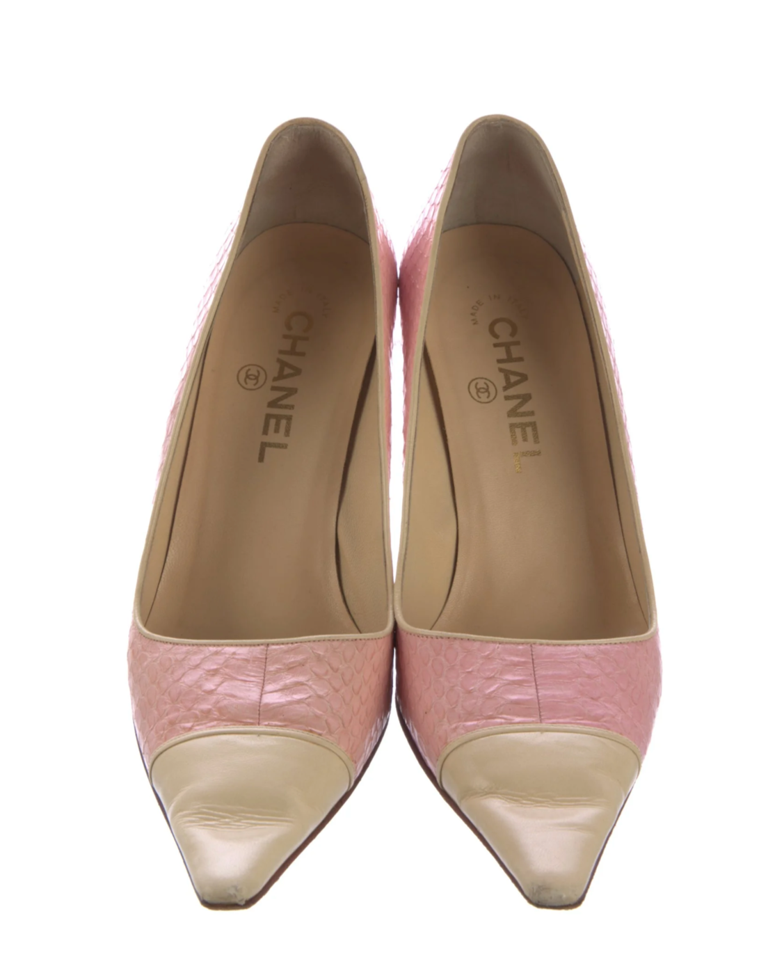 Chanel Vintage Pink Pumps