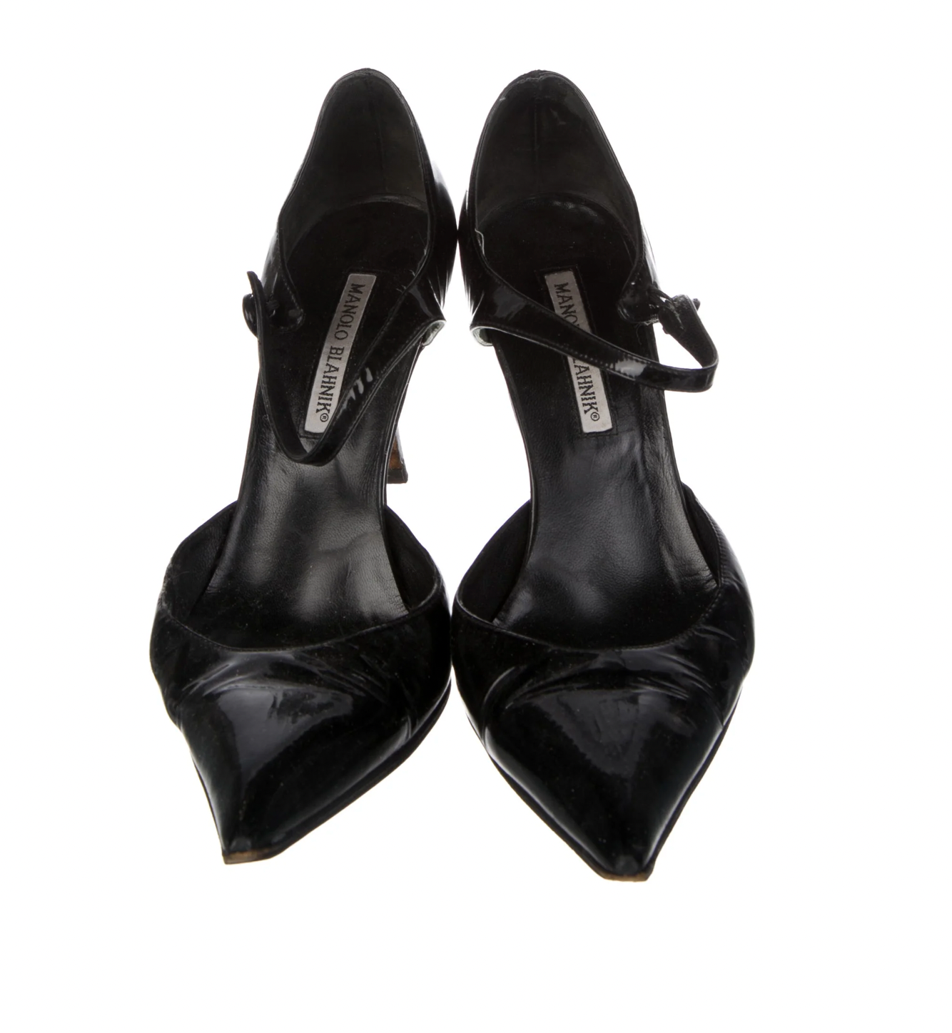 Manolo Blahnik Patent Leather Mary Janes