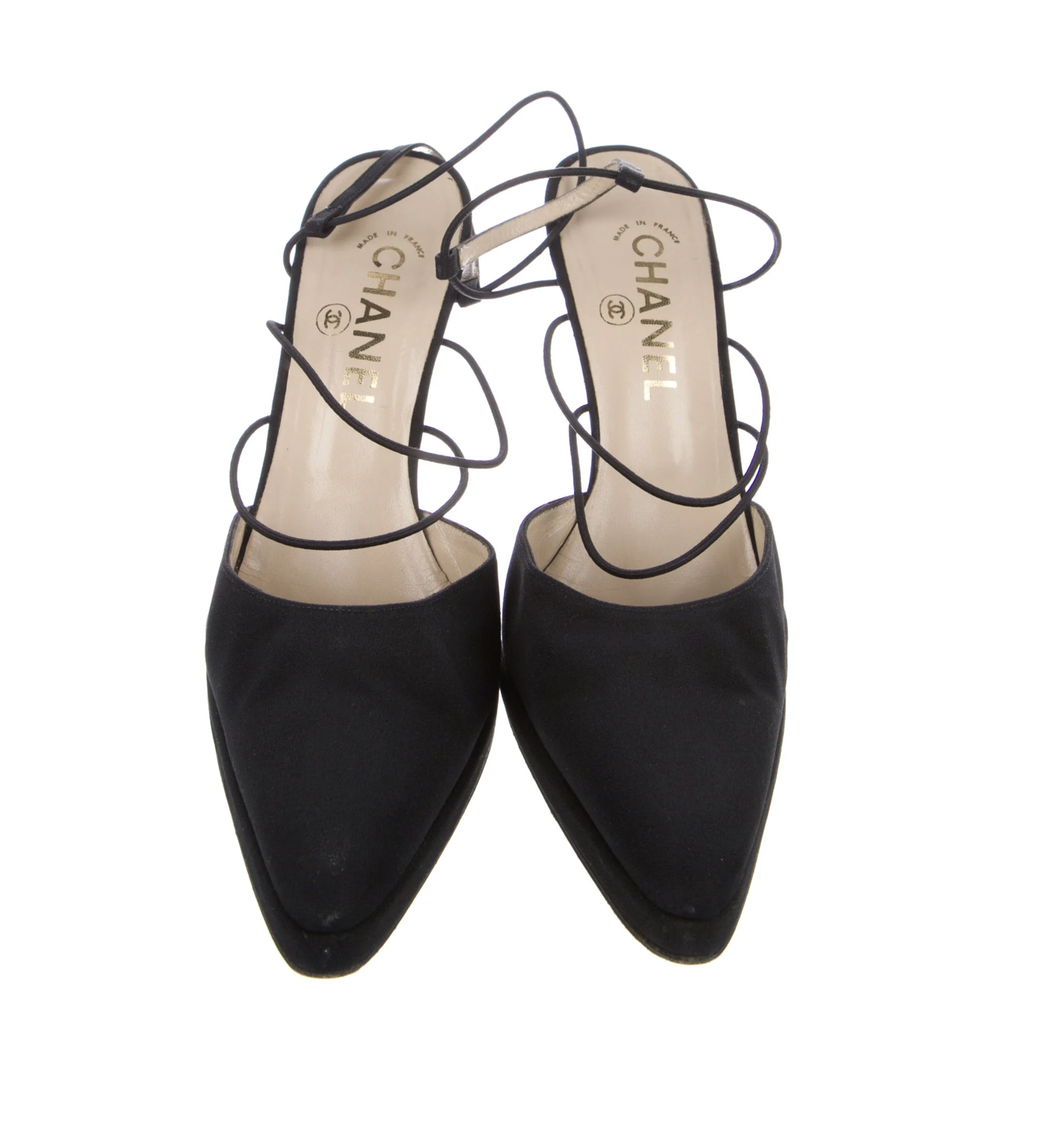 Vintage Chanel 1997 Slingback Pumps