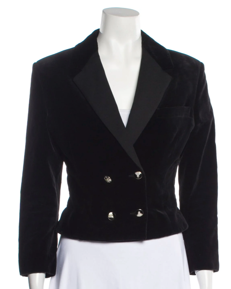 Gianni Versace Vintage Late 1980's - Early 1990's Blazer