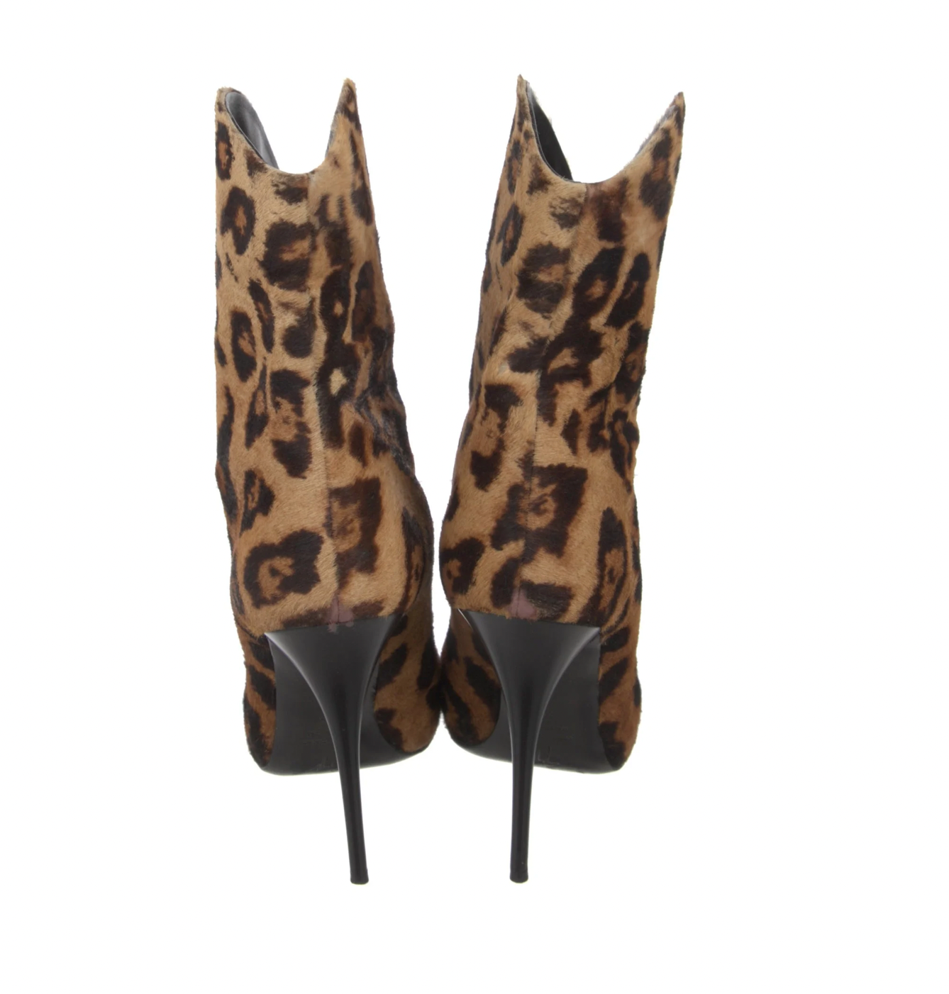 Salvatore Ferragamo Ponyhair Animal Print Boots