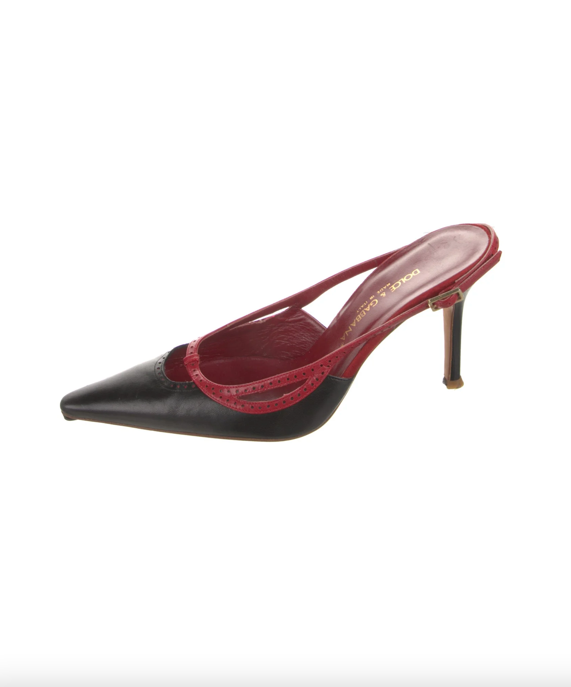 Dolce & Gabbana Colorblock Mules