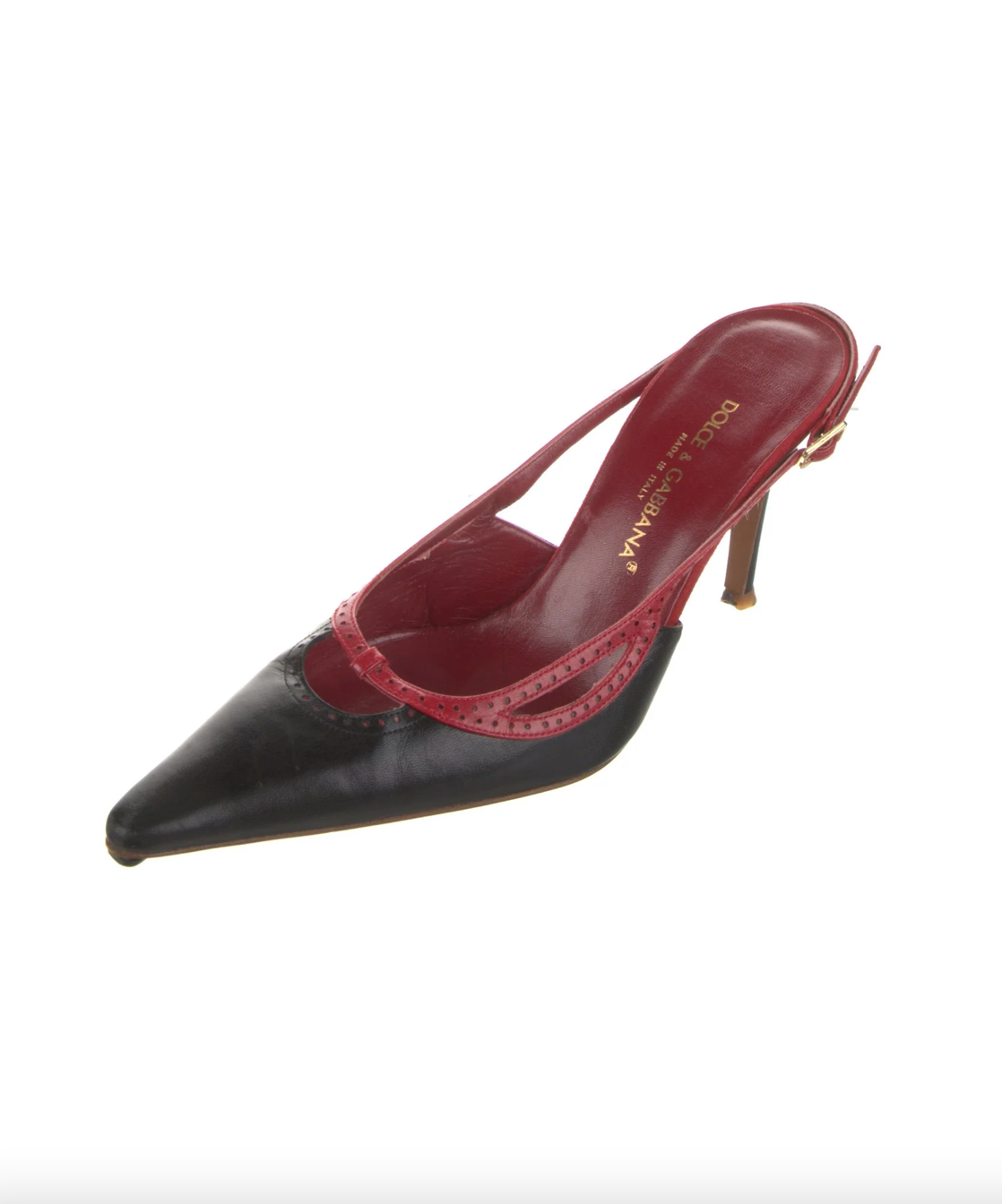Dolce & Gabbana Colorblock Mules