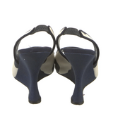 Manolo Blahnik Canvas Polka Dot Espadrilles