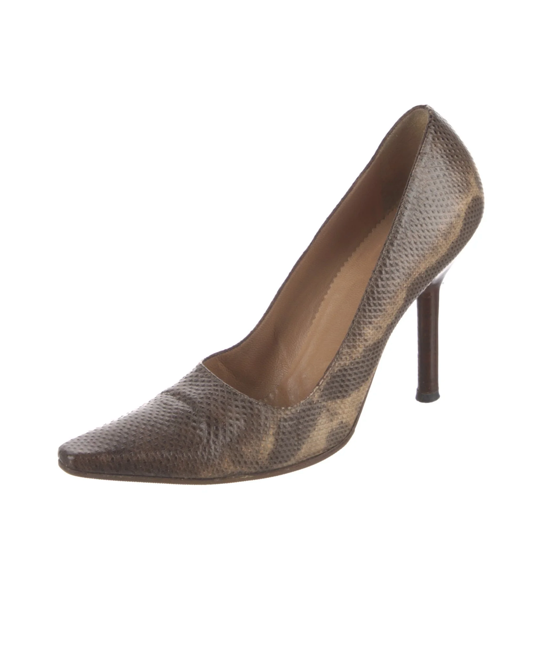 Gucci Karung Animal Print Pumps