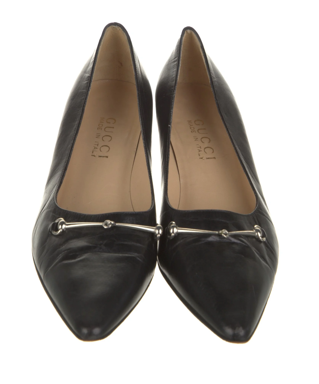 Gucci Horsebit Accent Kitten Heels
