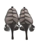 Gucci Embellished Mesh & Beaded Heels