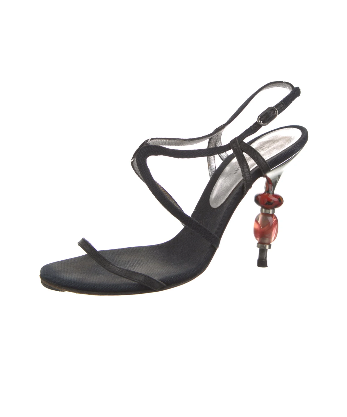 Dolce & Gabbana Beaded Heel Sandals