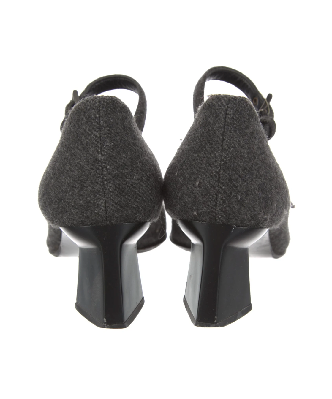 Prada Tweed Mary Janes