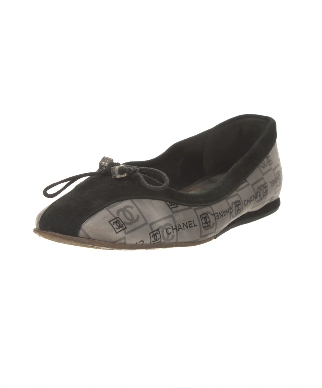 Chanel Vintage 2004 Dice Embellished Ballet Flats
