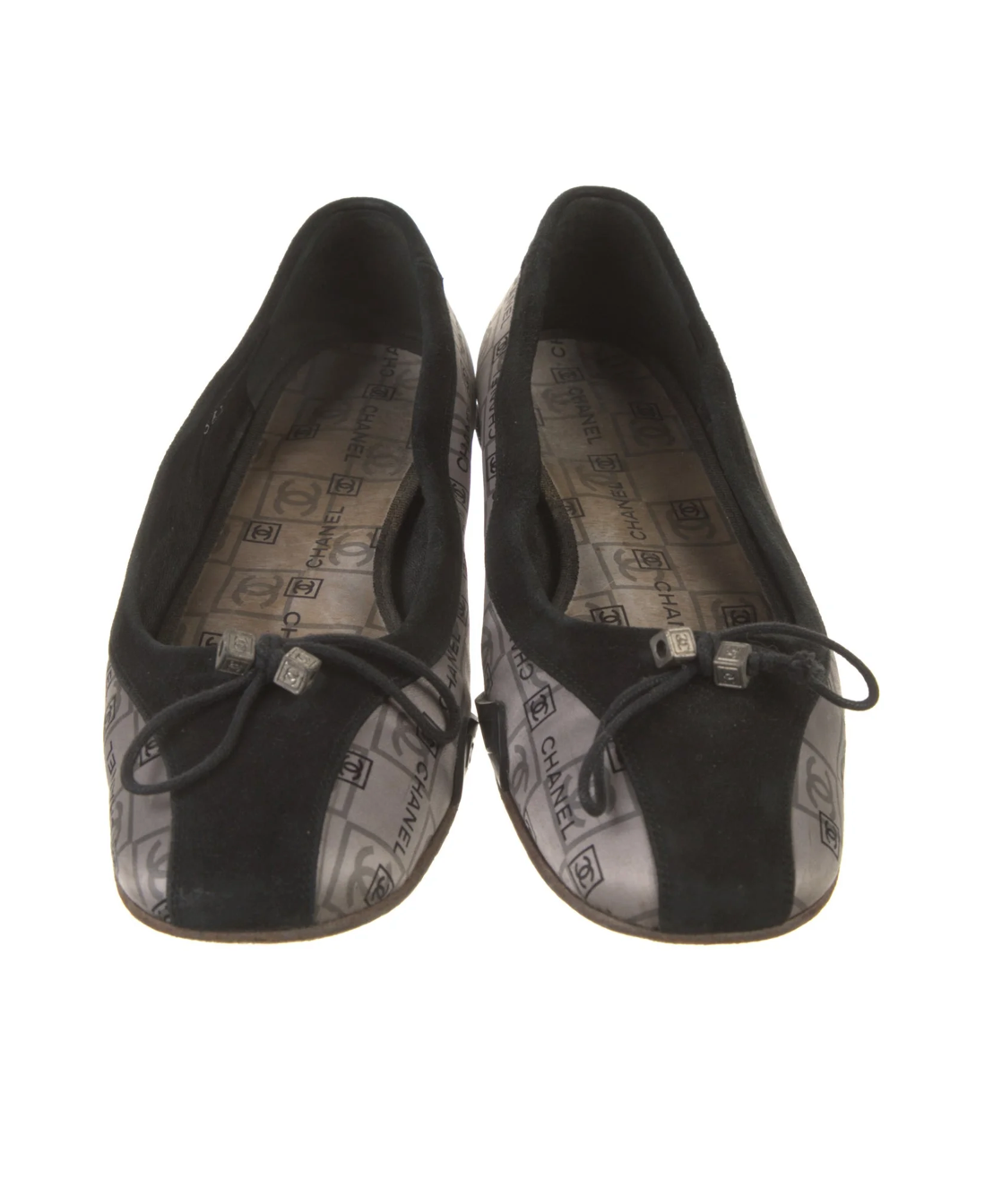 Chanel Vintage 2004 Dice Embellished Ballet Flats