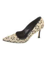 Manolo Blahnik Eyelet Pumps