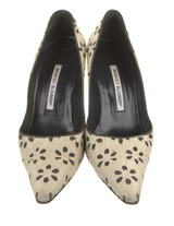 Manolo Blahnik Eyelet Pumps
