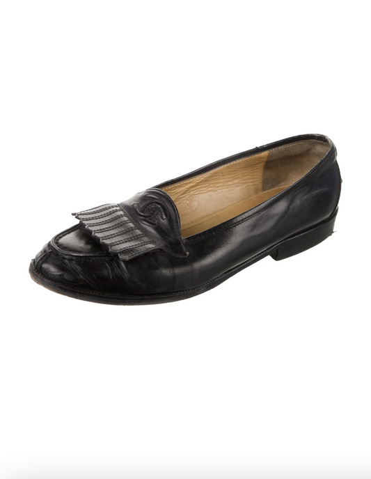 Chanel Double C Leather Loafers