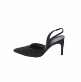 St. John Satin Embellished Pumps