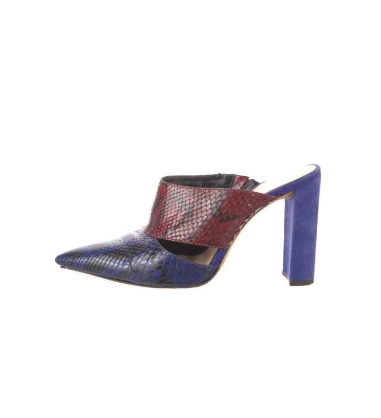 Alexandre Birman Color Block Mules